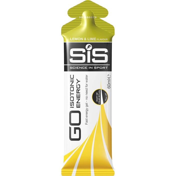 GO isotonic energy energiageeli Lemon &amp; Lime Helppokayttoinen, ei tarvitse vetta lisaksi. 22g nopeasti imeytyvaa
