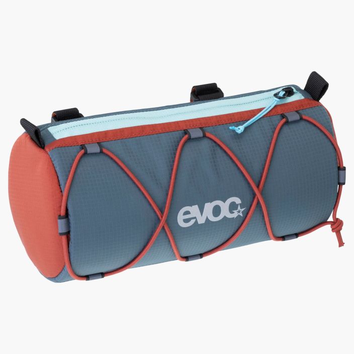 Evoc Handlebar Roll Garish Unique upcycled handlebar bag made from materials of past collections