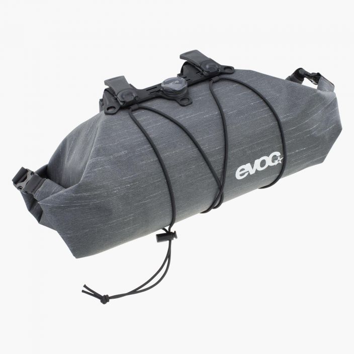 Evoc Handlebar Pack Boa WP 5 carbon grey Whether for everyday use, a day trip or a big bike adventure, the HANDLEBAR PACK