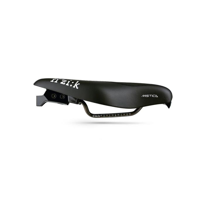 Satula Fizik Mistica R1 This triathlon carbon saddle with noseless shape and a super light strong carbon rail that improve