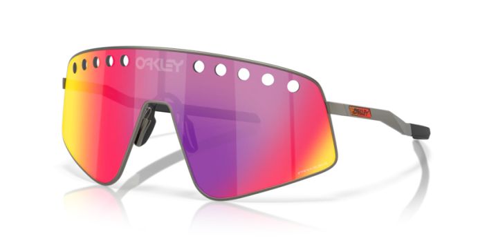 Oakley Sutro Ti Sweep Matte Gunmetal Prizm Road Sophisticated and modern with a statement-making attitude, Sutro TI Sweep is