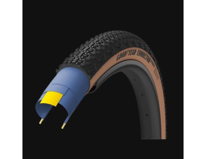 Rengas Goodyear Connector Ultimate Tubeless 40-622 The Connector is capable of tackling any terrain. A versatile tread