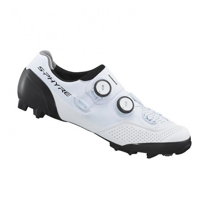 Ajokenka S-Phyre XC902 Valkoinen Uncompromising Cross Country MTB and Cyclocross racing shoe with the lightest ever