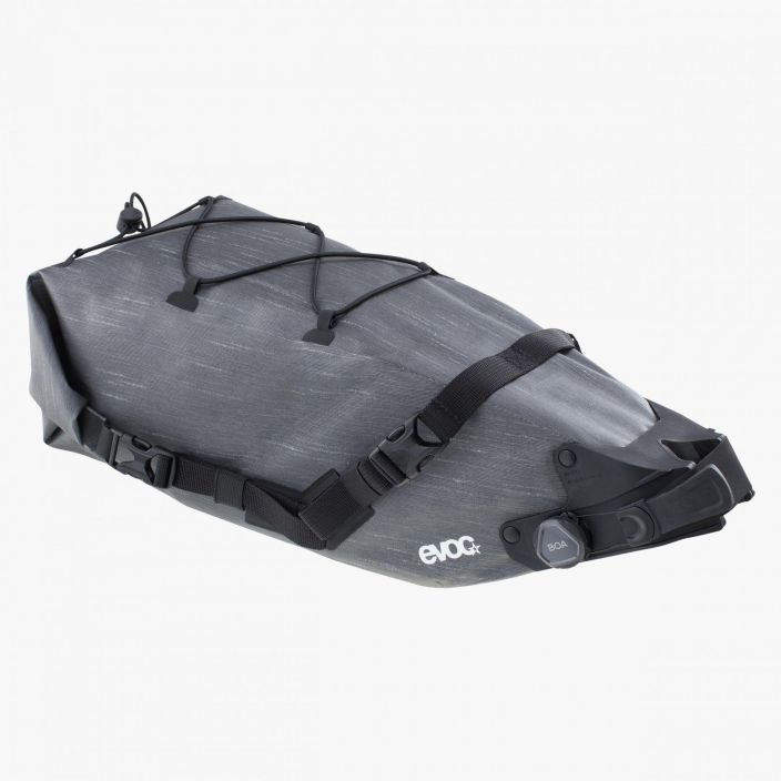 Evoc Seat Pack Boa WP 8 carbon grey With the SEAT PACK BOA WP 8 you are perfectly equipped for your cycling adventures.