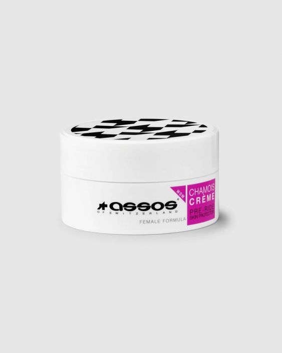 Assos Chamois Creme 200ML naisten A pre-ride necessity that rehydrates, replenishes, and protects the skin, in addition to