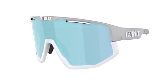 Bliz Fusion Matt Light Grey Smoke&amp;Ice Blue Mirror You and Fusion are quite alike. Youre tough, flexible and unbeatable! This