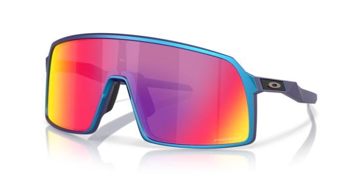 Oakley Sutro Matte Cyan/Blue Colorshift Prizm Road Oakley® Sutro redefines the look of traditional sports-performance