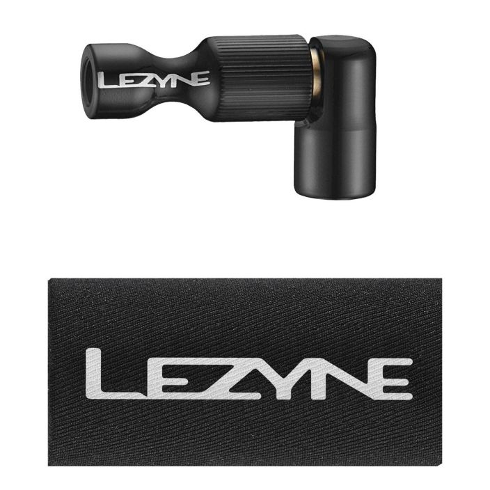 Lezyne CO2-patruunan suutin trigger drive, auto -ja prestaventtiili CNC-koneistettu alumiiniannostelija messinkisilla