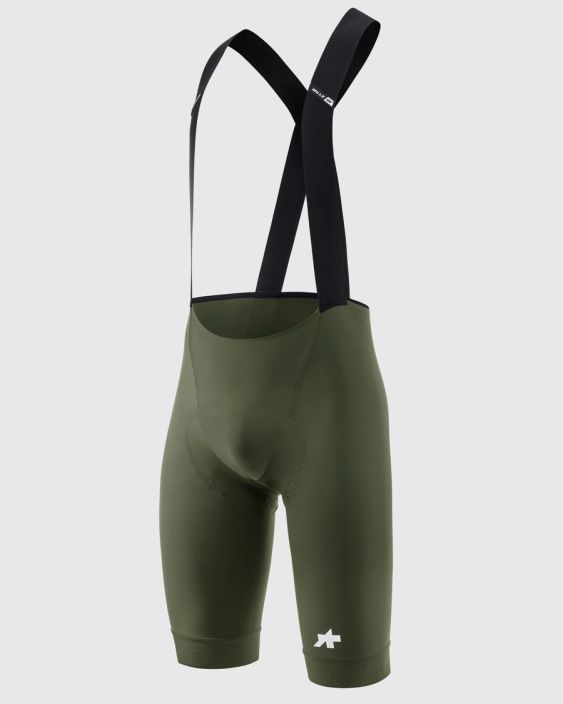 Ajohousu Assos MILLE GT Bib Shorts S11 Moss Green tuotekuva 3