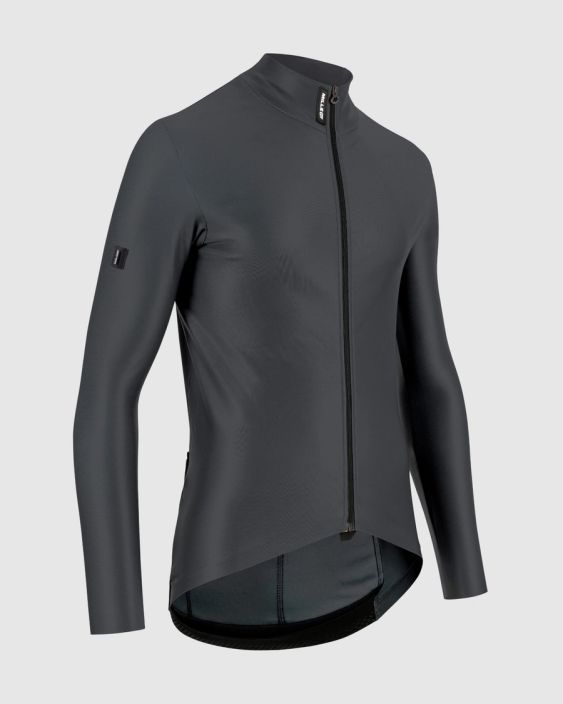 Ajopaita Assos Mille GT 2/3 LS Jersey harmaa Thermoregulation for endurance riding in cool conditions, reengineered with