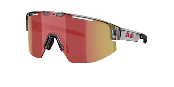 Bliz Matrix Transparent Dark Grey Red Unleash your inner powers with Matrix. A model that’s perfect for cycling, cross