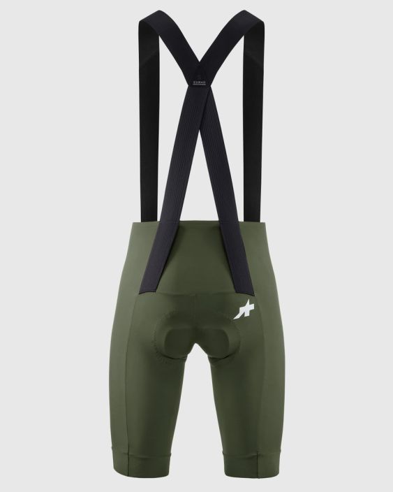 Ajohousu Assos MILLE GT Bib Shorts S11 Moss Green tuotekuva 1