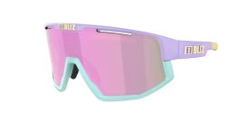 Bliz Bliz Fusion Small Matt Pastel Purple Brown&Rose Mirror