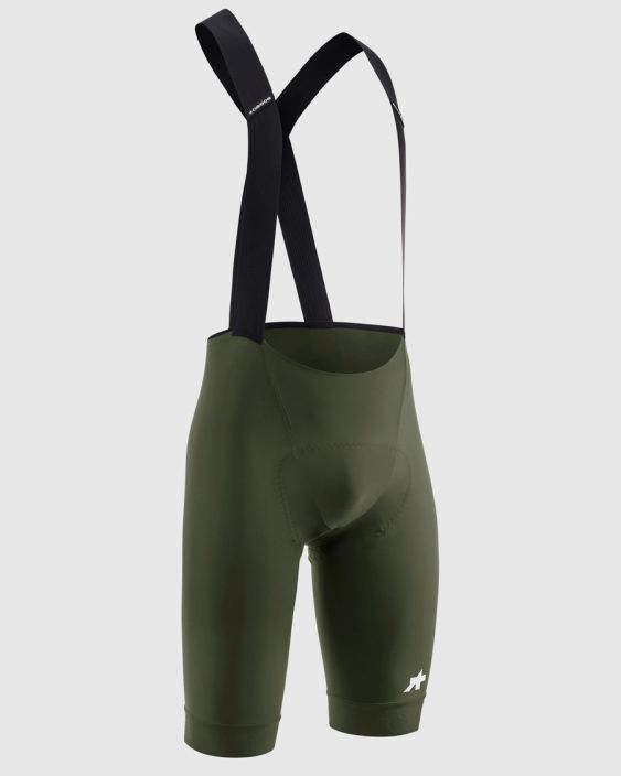 Ajohousu Assos MILLE GT Bib Shorts S11 Moss Green tuotekuva 2