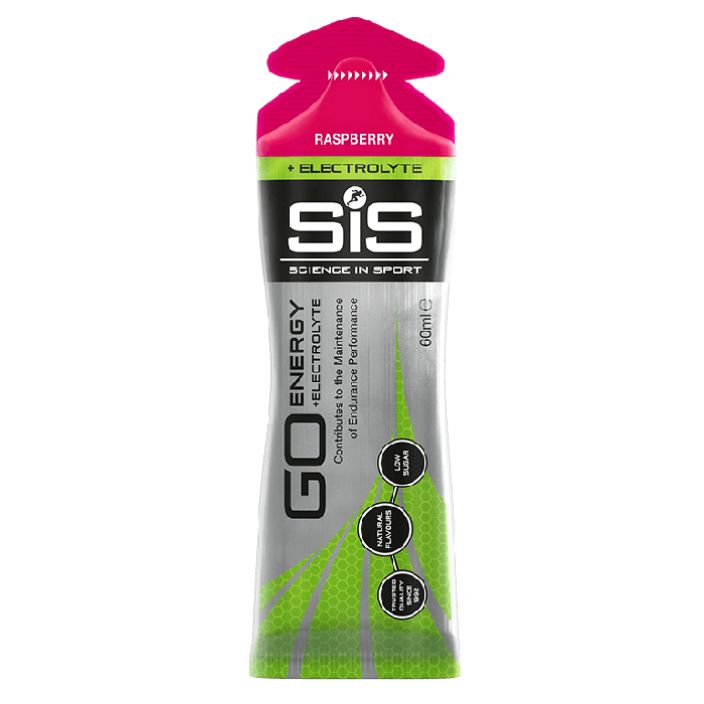 GO energy + electrolyte energiageeli Raspberry laatikko Helppokayttoinen, ei tarvitse vetta lisaksi. 30kpl/laatikko