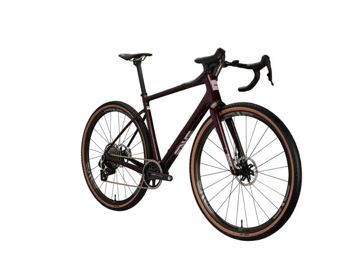 Enve MOG HollyHock Purple Sram Force E1 XPLR 1x13v 56 Runko: Enve Mog Vaihteet: 1x13 Kampisarja: SRAM Force E1 172,5mm 42T +