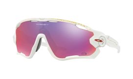 Oakley Jawbreaker Matte White Prizm Road