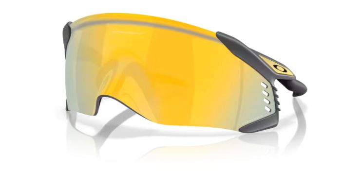 Oakley Velo Kato Matte Carbon Prizm 24K Built at the crossroads of aesthetic disruption and boundary-pushing performance,