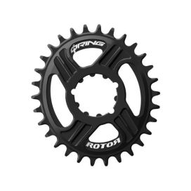 ROTOR Q RINGS DM SRAM 6 mm OFFSET Q32T BLACK