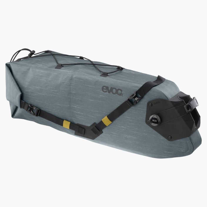 Evoc Seat Pack Boa WP 12 steel With the SEAT PACK BOA WP 12 you are perfectly equipped for your cycling adventures.