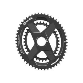 ROTOR Q RINGS DM OVAL CHAINRING 53/39 T BLACK