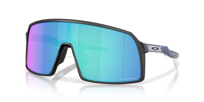 Oakley Sutro Matte Black Prizm Sapphire Oakley® Sutro redefines the look of traditional sports-performance eyewear. Inspired