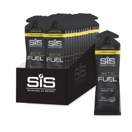 SIS Beta Fuel + Nootropics Lemon&Lime energiageeli laatikko